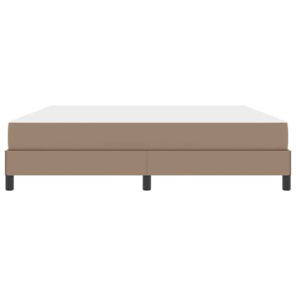 Рамка за легло с матрак Капучино 180 x 200 cm текстил