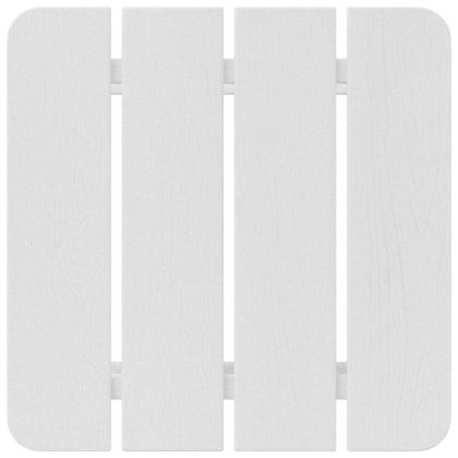 Странична маса Adirondack Бяло 38 x 38 x 46 см HDPE