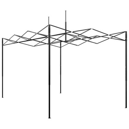 Оранжерия с покрив Зелен 280 x 410 x 315 см Стомана