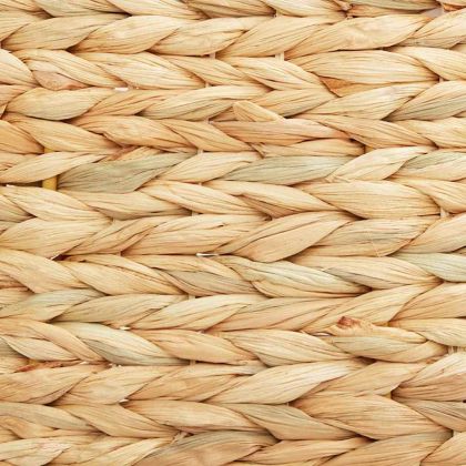 Коло за коледно дърво Кафяво 60 x 60 x 22 см Воден хиацинт