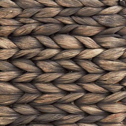 Коло за коледно дърво Черно 90 x 90 x 28 cm Воден хиацинт