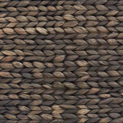 Коло за коледно дърво Черно 50 x 50 x 25 cm Воден хиацинт