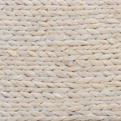 Коло за коледно дърво Бяло 60 x 60 x 28 см Воден хиацинт