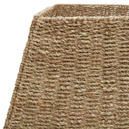 Коло за коледно дърво Кафяво 60 x 60 x 28 см Морска трева