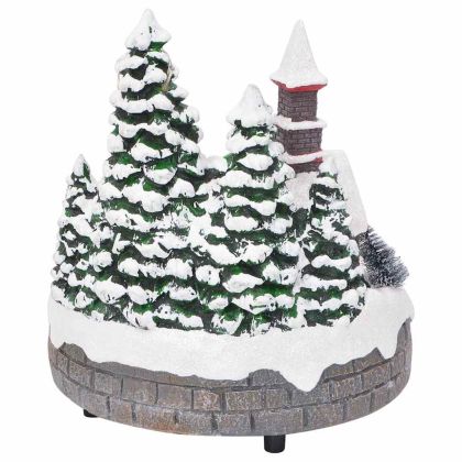 Празнична декорация за маса Многоцветен 16 x 16 x 19 см Смола