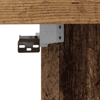 ТВ шкаф Старо дърво 152 x 22 x 113 см Инженерно дърво