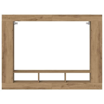 ТВ шкаф дъб артизан 152 x 22 x 113 см Инженерно дърво