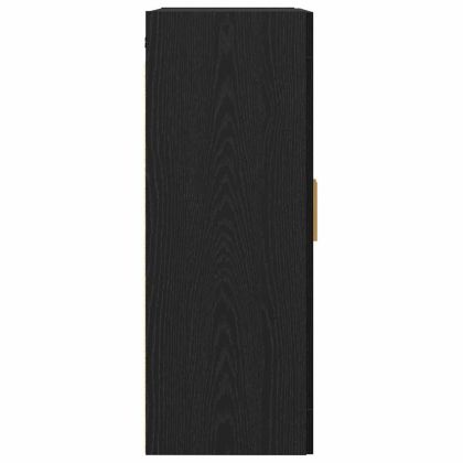 Стенен шкаф Черния дъб 69,5 x 34 x 90 см Инженерно дърво
