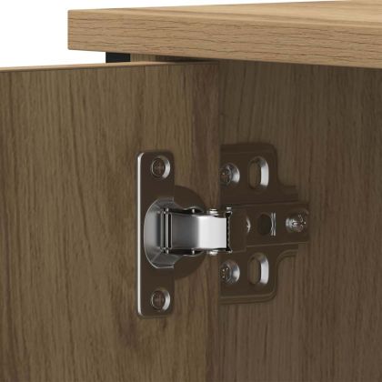 ТВ шкаф дъб артизан 80 x 40 x 50 cm Инженерно дърво