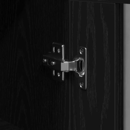 Стенен шкаф Черния дъб 69,5 x 34 x 90 см Инженерно дърво