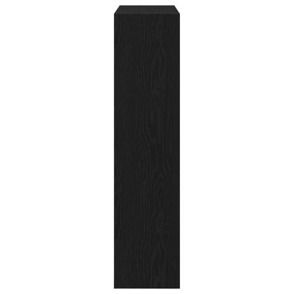 Шкаф за обувки Черния дъб 80 x 21 x 87,5 cm Инженерно дърво