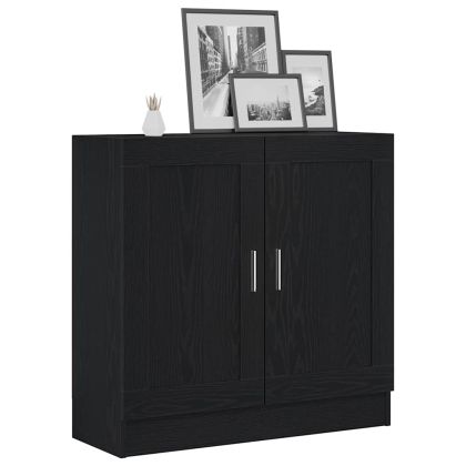 Шкаф за книги Черния дъб 82,5 x 30,5 x 80 см Инженерно дърво