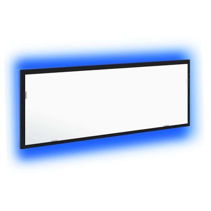 LED огледало за баня Черния дъб 100 x 8,5 x 37 см Стъкло
