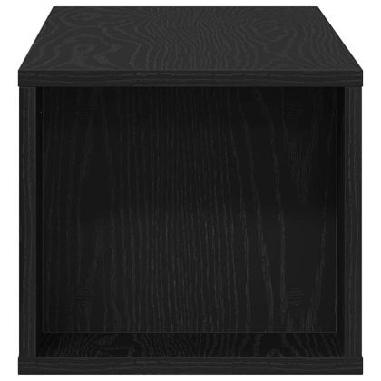 ТВ шкаф Черния дъб 100 x 30 x 26,5 см Инженерно дърво