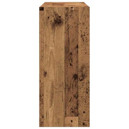 Библиотека Старо дърво 100 x 30 x 72 см Инженерно дърво