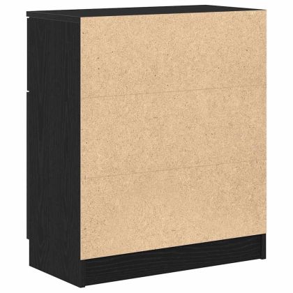 Служебен шкаф Черния дъб 60 x 30 x 70 см Инженерно дърво