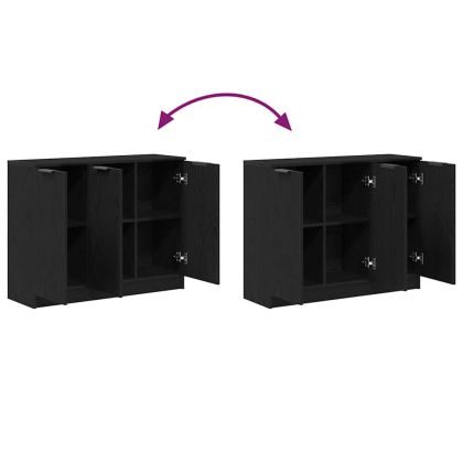 Служебен шкаф Черния дъб 90,5 x 30 x 70 см Инженерно дърво