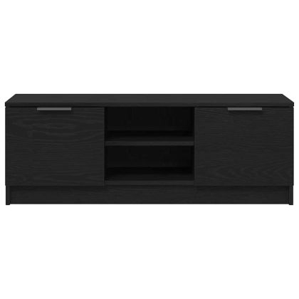 ТВ шкаф Черния дъб 102 x 32 x 35.5 см Инженерно дърво
