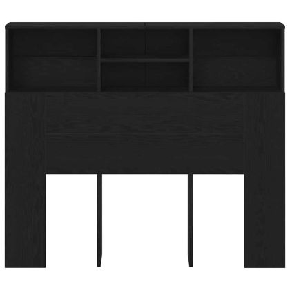 Табла за легло Черния дъб 120 x 19 x 103,5 cm Инженерно дърво