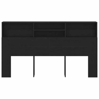 Табла за легло Черния дъб 180 x 19 x 103,5 cm Инженерно дърво