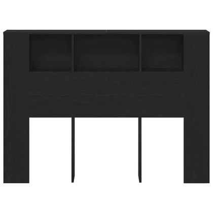 Табла за легло Черния дъб 140 x 19 x 104,5 см Инженерно дърво