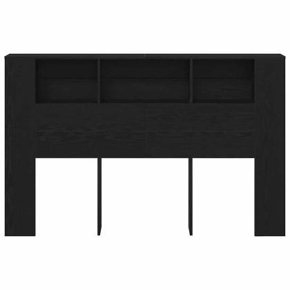 Табла за легло Черния дъб 160 x 19 x 104,5 см Инженерно дърво