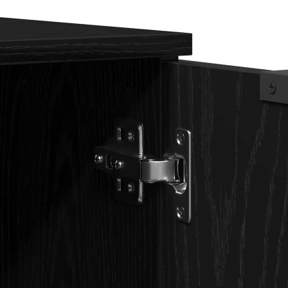 ТВ шкаф Черния дъб 102 x 35 x 36,5 см Инженерно дърво