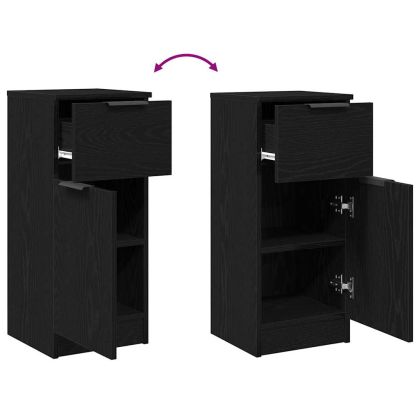 Служебен шкаф Черния дъб 30 x 30 x 70 см Инженерно дърво