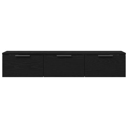 Стенен шкаф Черния дъб 102 x 30 x 20 см Инженерно дърво