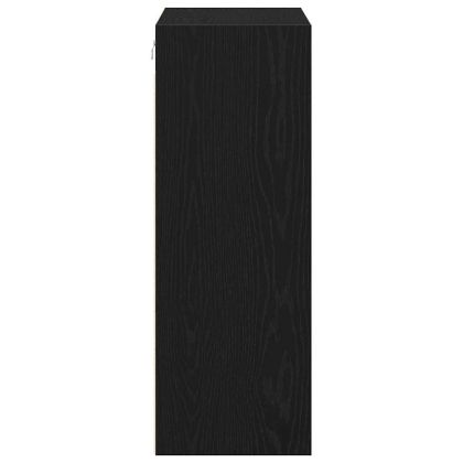 Окачен стенен шкаф Черния дъб 69.5 x 32.5 x 90 см