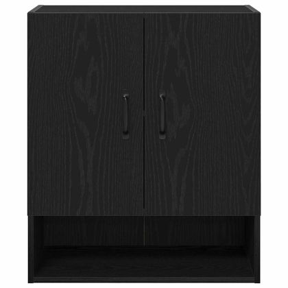 Стенен шкаф Черния дъб 60 x 30 x 70 см Инженерно дърво