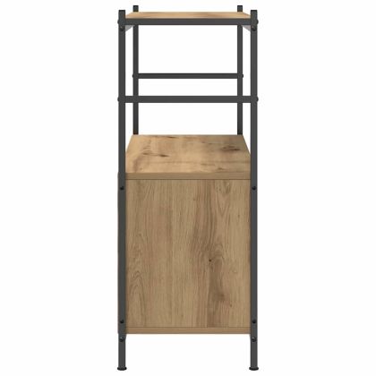 Рафт за книги дъб артизан 80 x 30 x 78.5 см Инженерно дърво