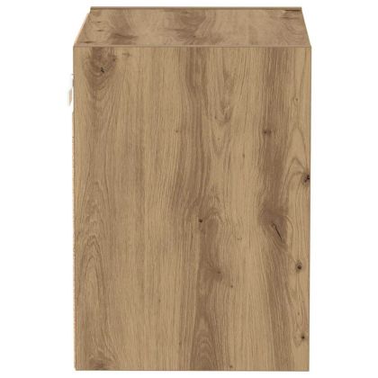 Плаващ рафт 2 pcs Кафяво 40 x 28,5 x 40 см Инженерно дърво