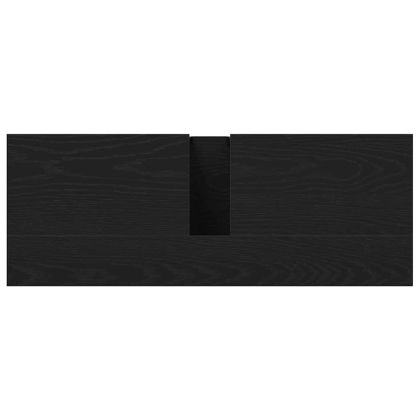 Шкаф за мивка в баня Черния дъб 80 x 30 x 60 cm Инженерно дърво