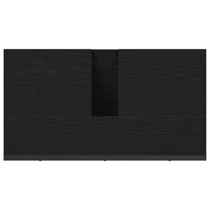 Шкаф за мивка в баня Черния дъб 60 x 30 x 60 cm Инженерно дърво