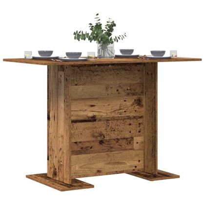 Трапезна маса Старо дърво 110 x 60 x 75 cm Инженерно дърво