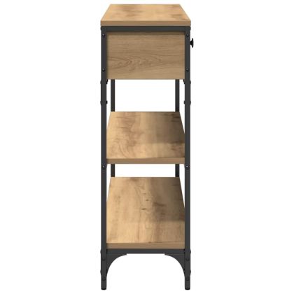 Конзолна маса с чекмедже Дъб 72.5 x 25 x 75 см Инженерно дърво