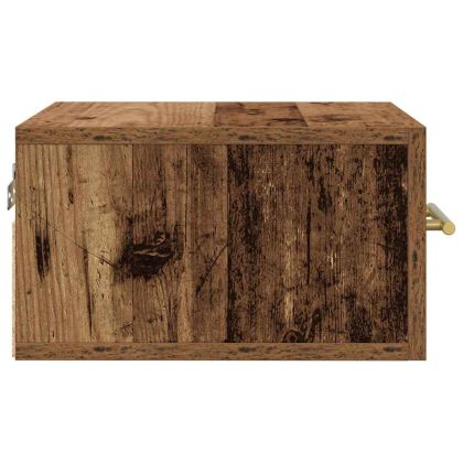 Нощен шкаф Старо дърво 35 x 35 x 20 см Инженерно дърво