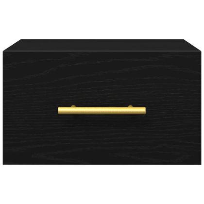 Нощен шкаф 2 pcs Черния дъб 35 x 35 x 20 см Инженерно дърво