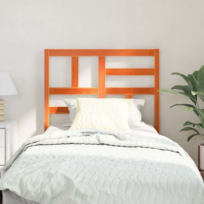 Главня за легло Кафяво с восъчно покритие 80,5 x 4 x 104 см