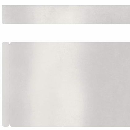 Ограда за трева Сребрист 450 x 0.05 x 15 см Неръждаема стомана