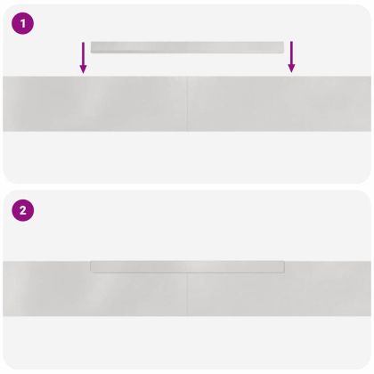 Ограда за трева 4 pcs Сребрист 450 x 0.05 x 15 см