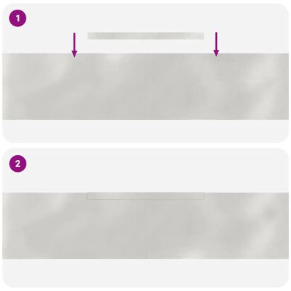Ограда за трева Сребрист 450 x 0.05 x 15 см Неръждаема стомана