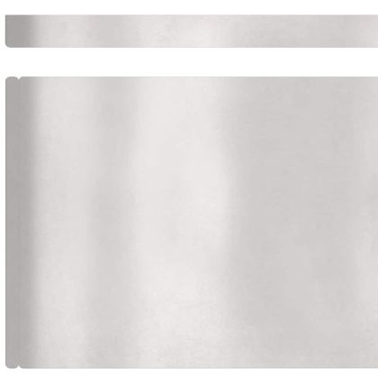 Ограда за трева 4 pcs Сребрист 450 x 0.05 x 15 см