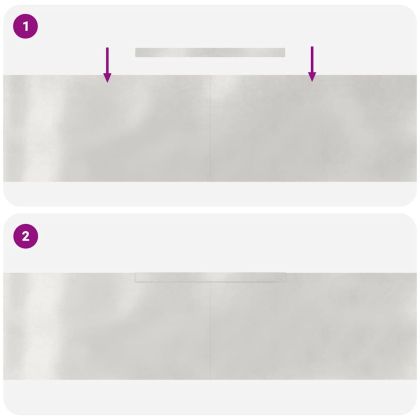 Ограда за трева Сребрист 450 x 0.05 x 15 см Неръждаема стомана