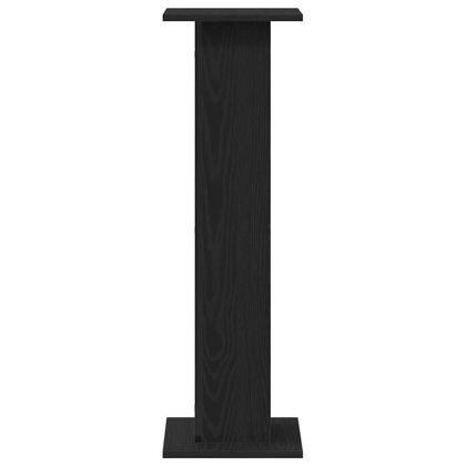 Стойки за високоговорители 2 pcs Черния дъб 30 x 30 x 95 cm