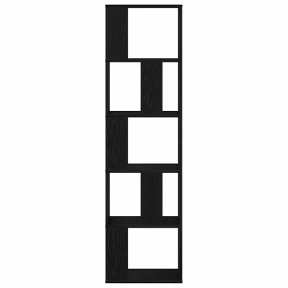 Книжар Черен дъб 45 x 23.5 x 162.5 см Инженерно дърво