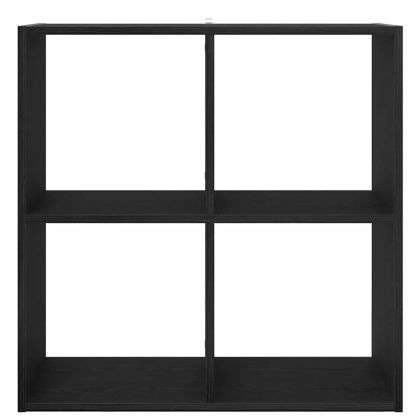 Книжник Черен дъб 68.5 x 32 x 68.5 см Инженерно дърво