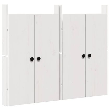 Кухненска врата 2 pcs Бяло 50 x 9 x 82 см