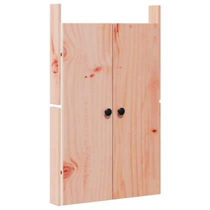 Кухненска врата 2 pcs Кафяво 50 x 9 x 82 см